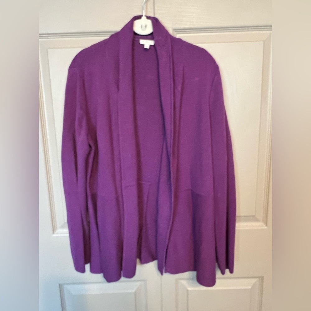 Talbots Vibrant Purple Women's Cardigan